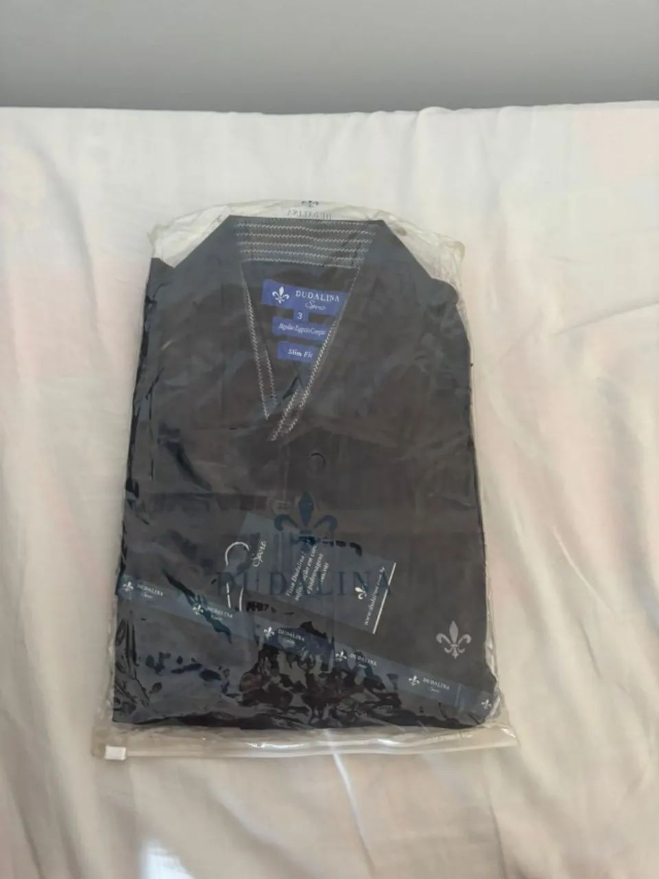 Camisa Preta Dudalina Masculina M