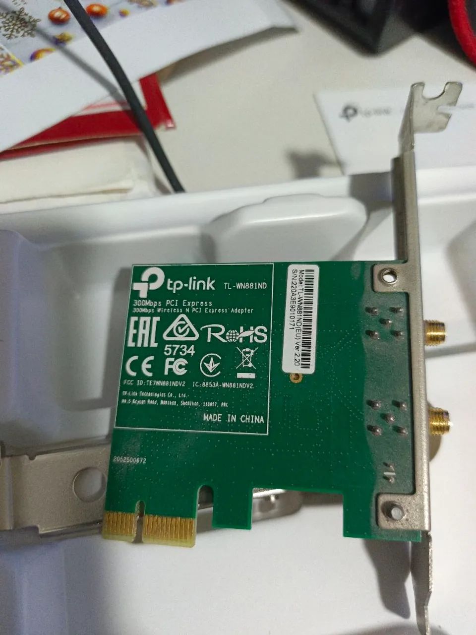 Placa wi-fi Pc tô link  - Foto 2