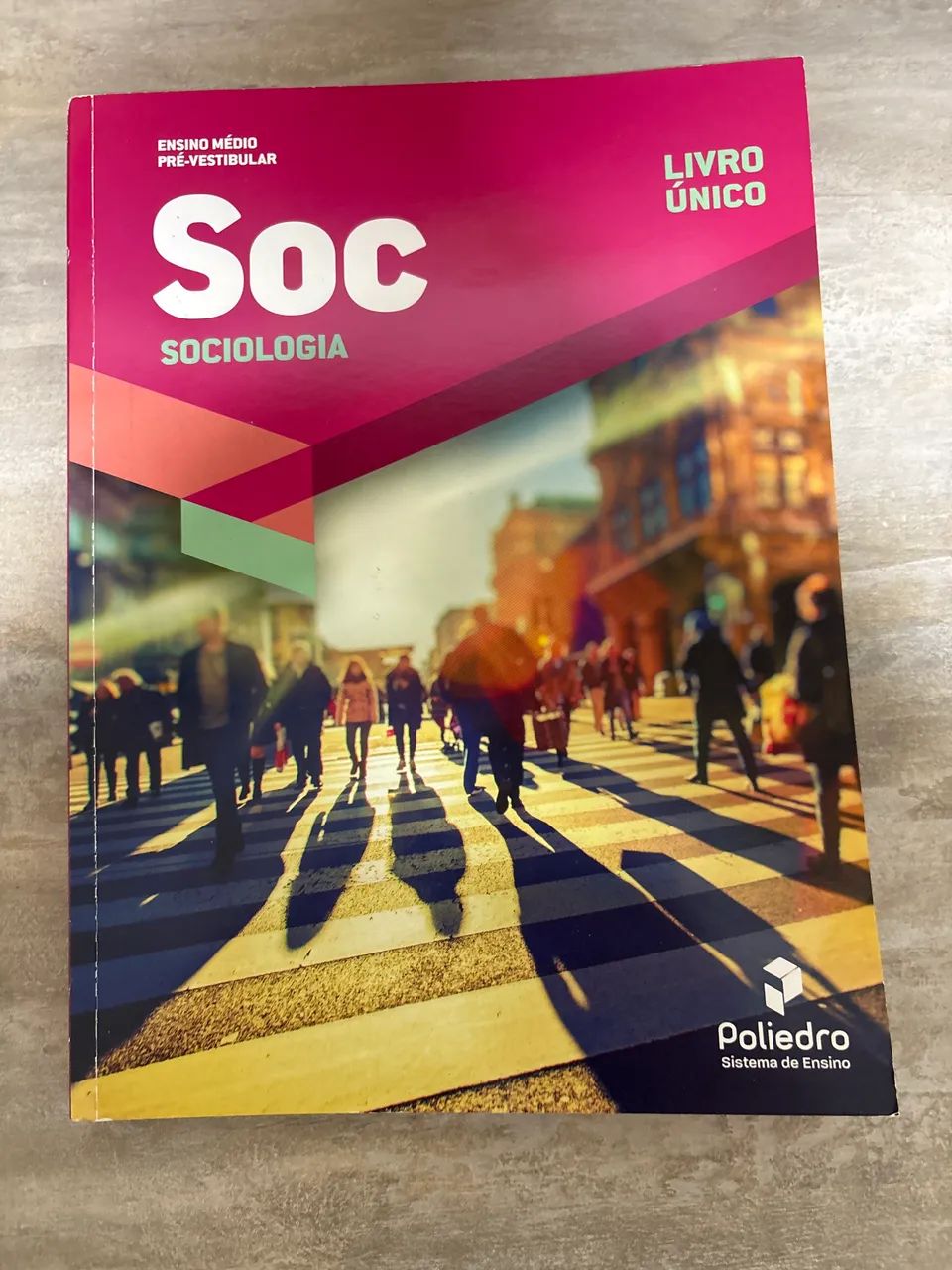 Livro poliedro pré vestibular sociologia 2024