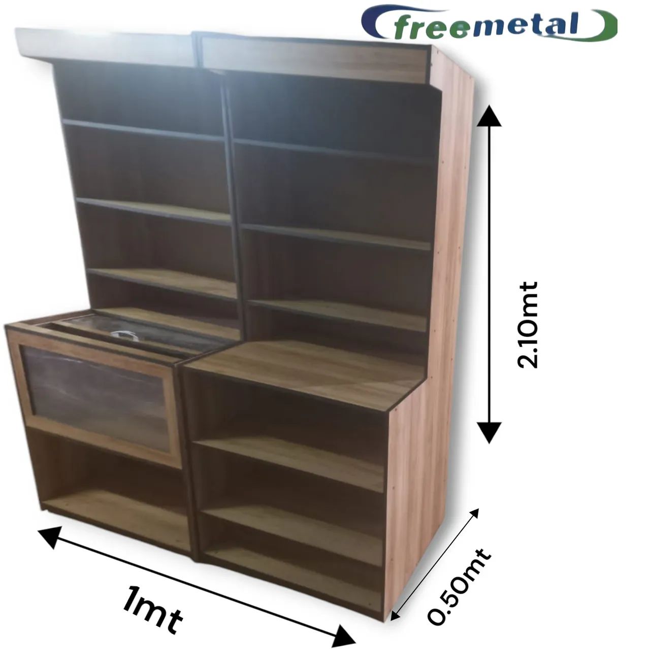 Expositor de Pães - 2 módulos em MDF - Foto 2
