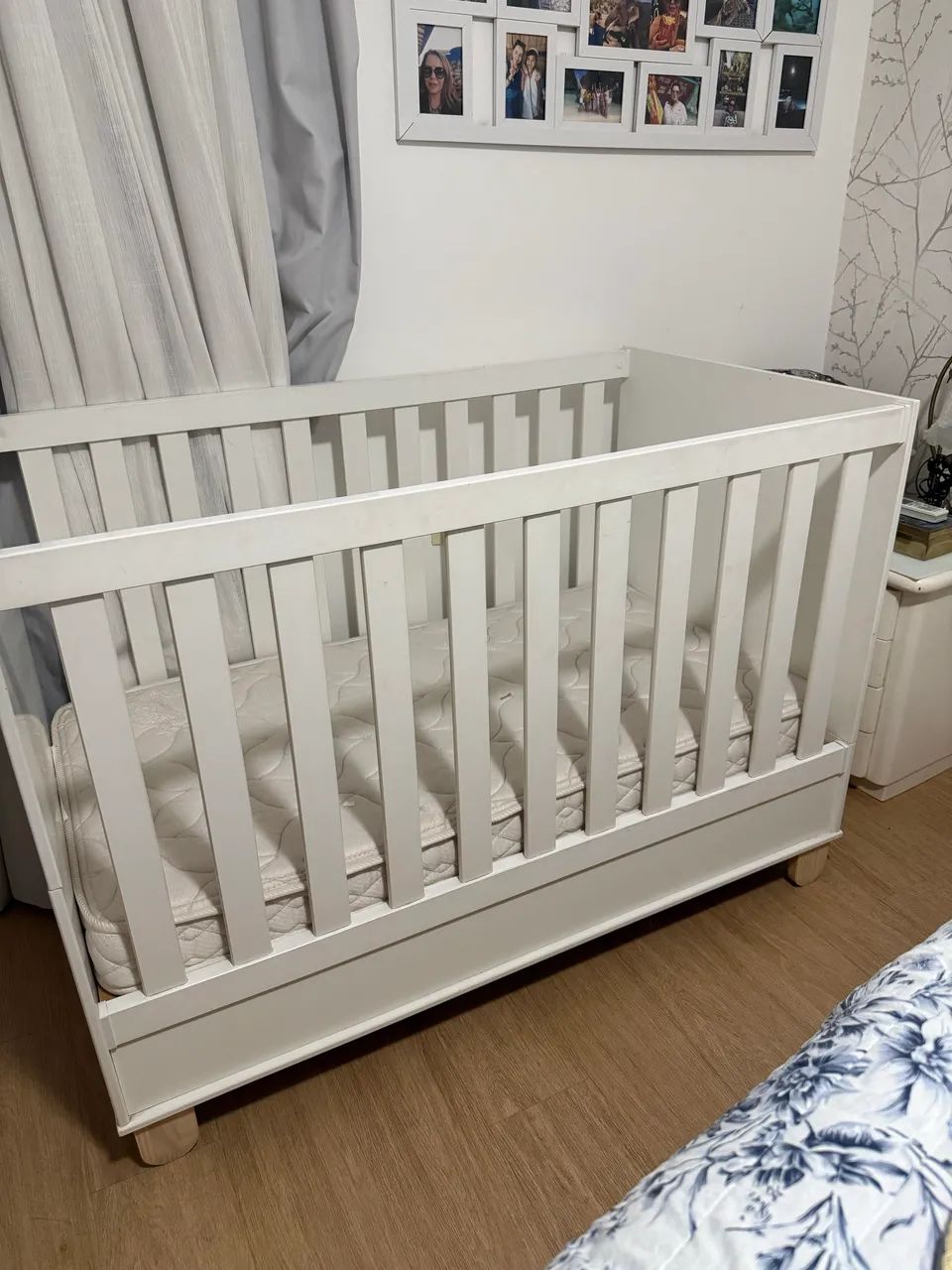 Bercço cama com colchão P/ Bebê64573994174338120