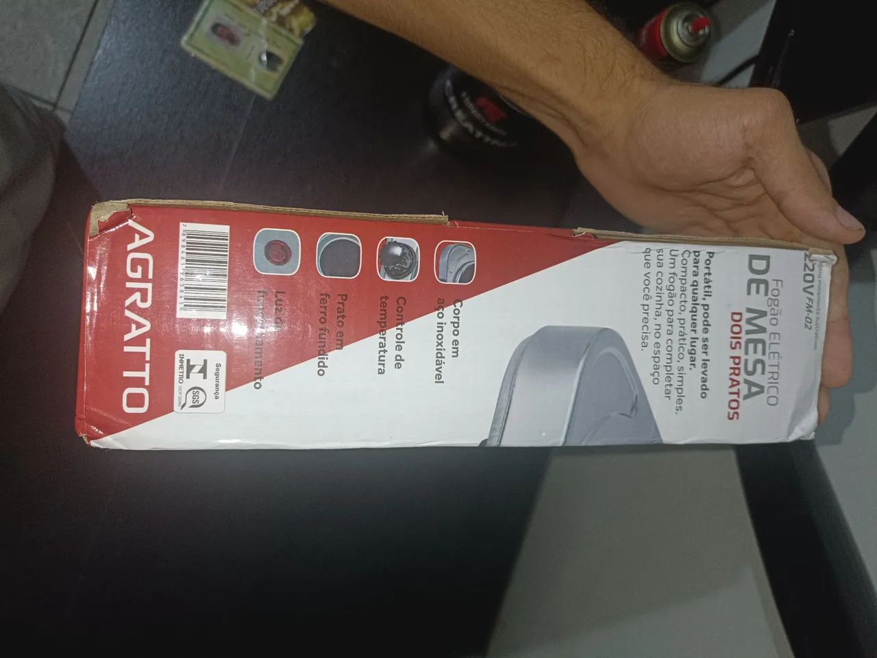 Fogão Elétrico de Mesa Agratto 2000W - Foto 2