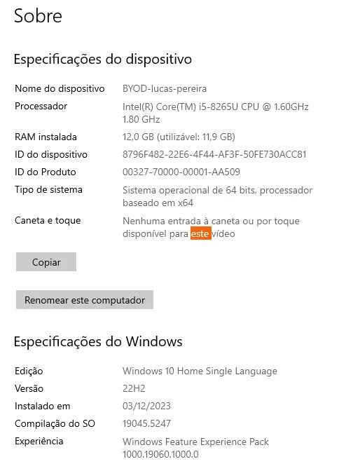 Notbook Dell Inspiron 15 p750- 12GB RAM, i5 8g, nvme