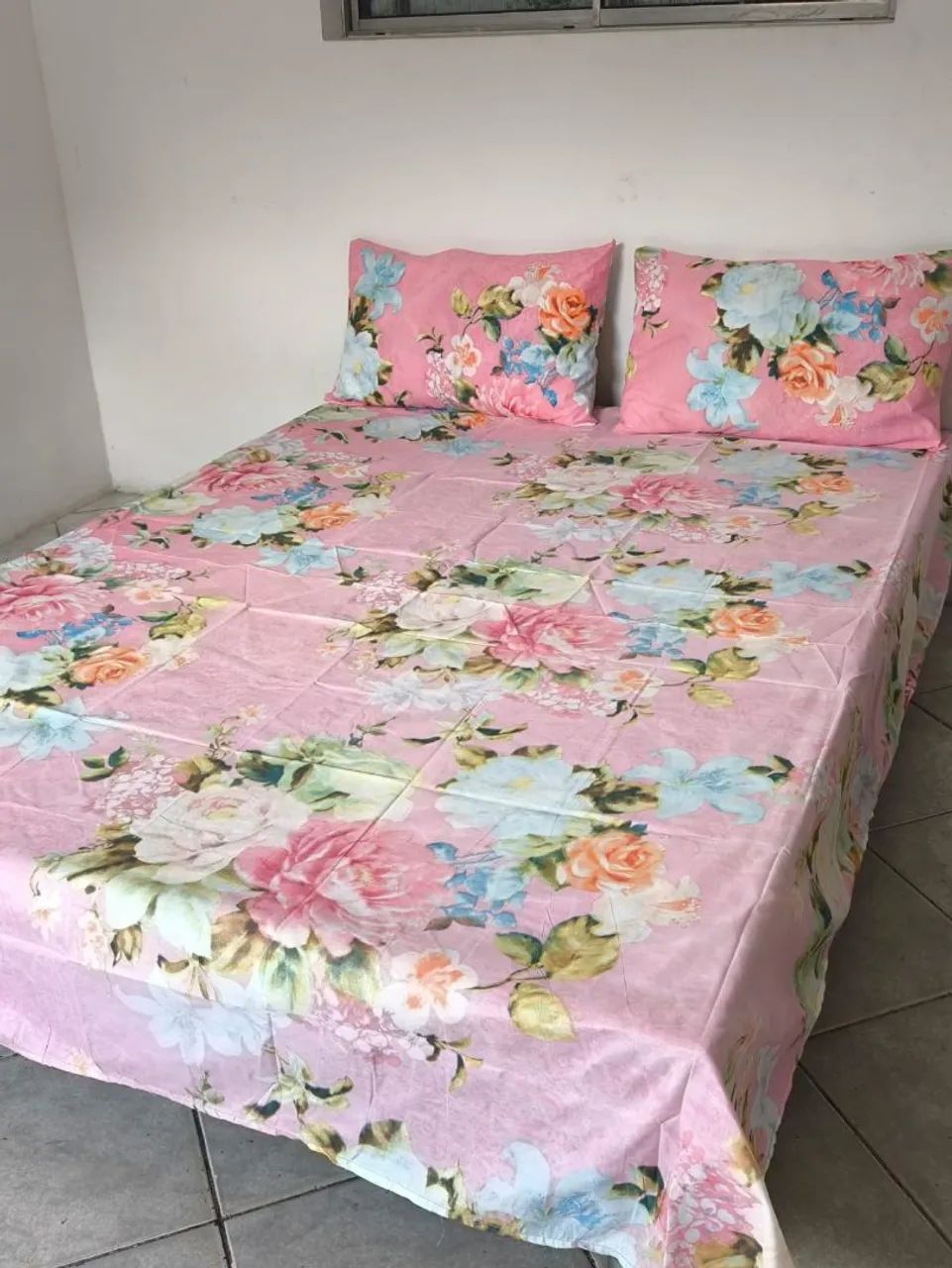 Lençol casal três peças  - Foto 4