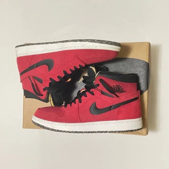 Air Jordan 1 - CMFT Red Suede AJ1 - Foto 4