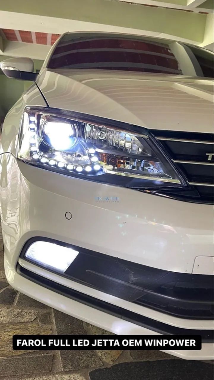 Farol Full Led Jetta Modelo OEM Winpower  - Foto 3