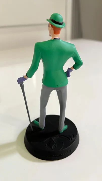 Miniatura Charada Batman Animated Series - Eaglemoss DC Super Hero Collection - Foto 3