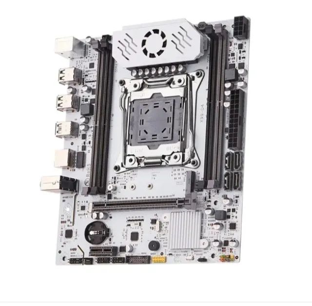 Placa Mãe Branca Gaming Ed4 X99 Micro Atx Ddr4 Slot Nvme M.2 - Foto 2