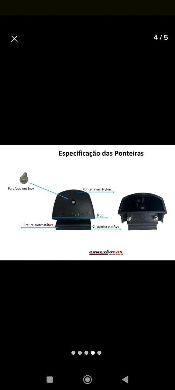 Suporte de escada uno 2 portas - Foto 3