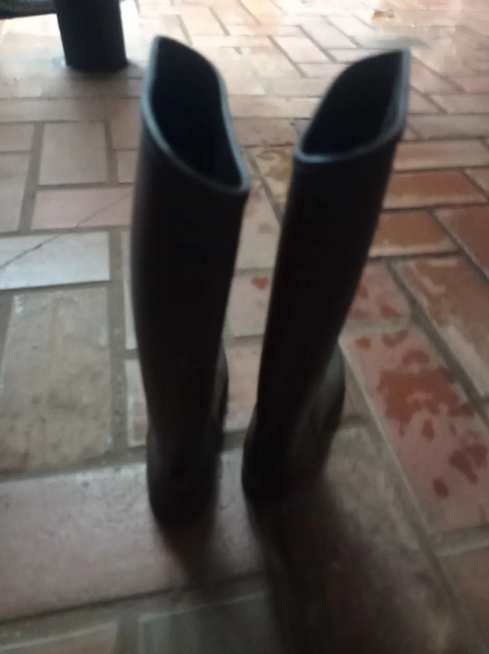 Bota de borracha infantil para hipismo - Foto 3