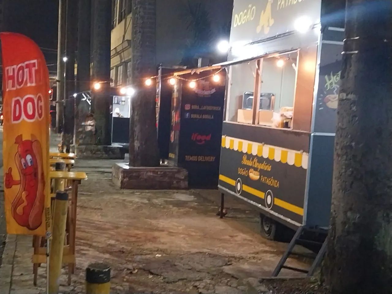 Food truck em polo gastronômico 