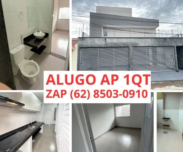 Melhor Apartamento de Goiânia para Alugar, Rua Setor Regiao Bairro 1 Quarto Garagem