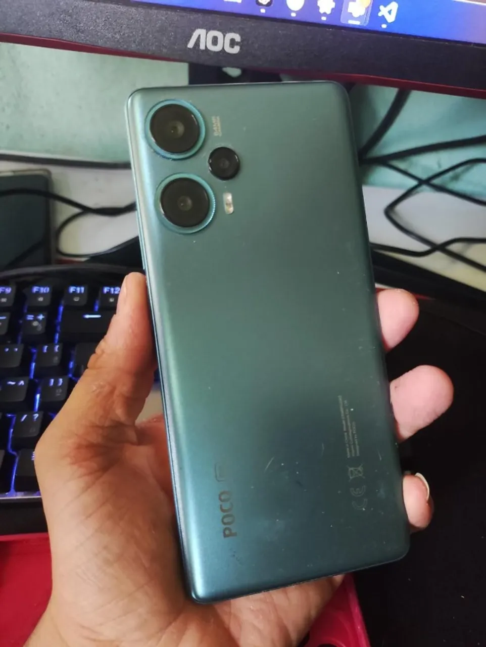 poco F5 256gb / 12gb ram Sair Rapido