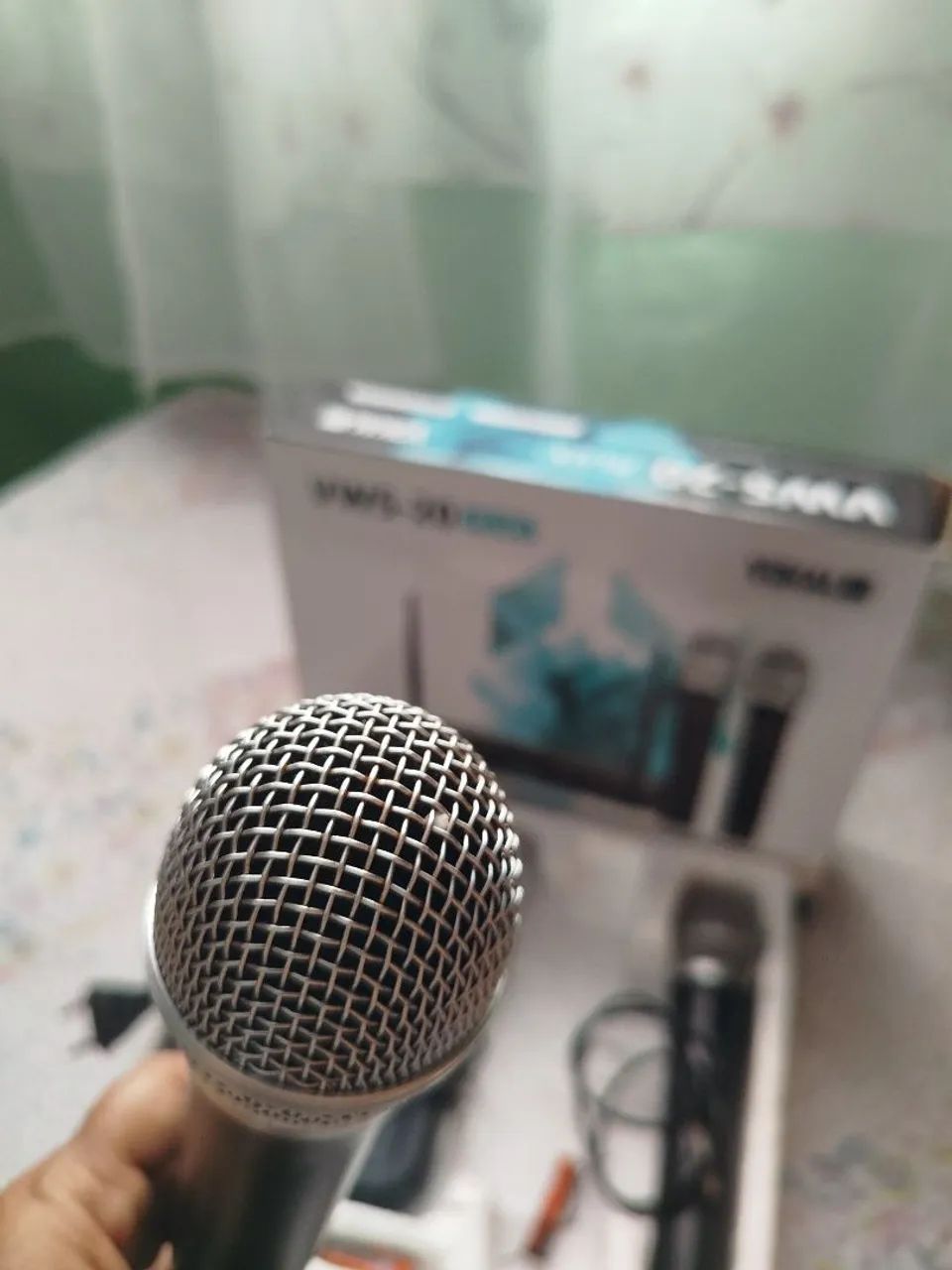 Microfone semi-novo usado apenas duas vezes - Foto 3