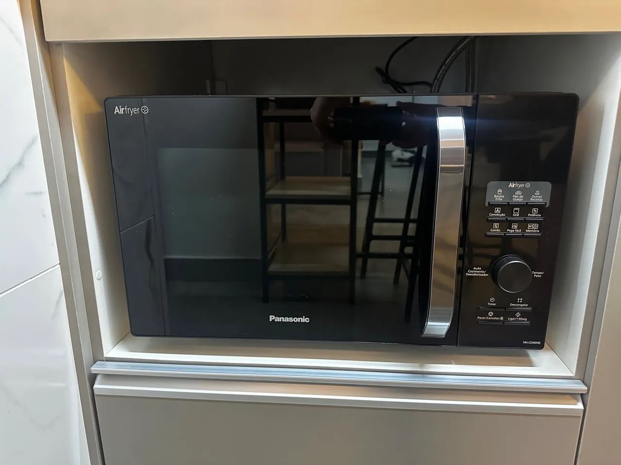 Forno Microondas 4 Em 1 Panasonic 30l Preto 