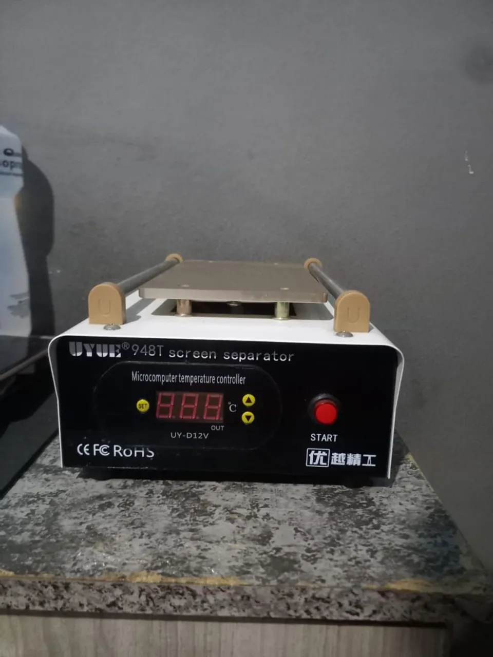 Separadora de Tela UYUE 948T - Reparo de Celulares