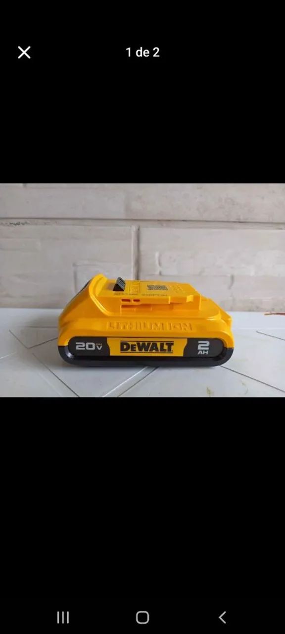 Bateria 20v DeWalt Nova