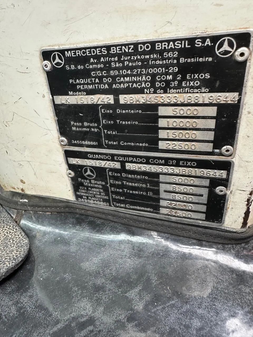 Mercedes Benz 1518 1988 - Foto 8