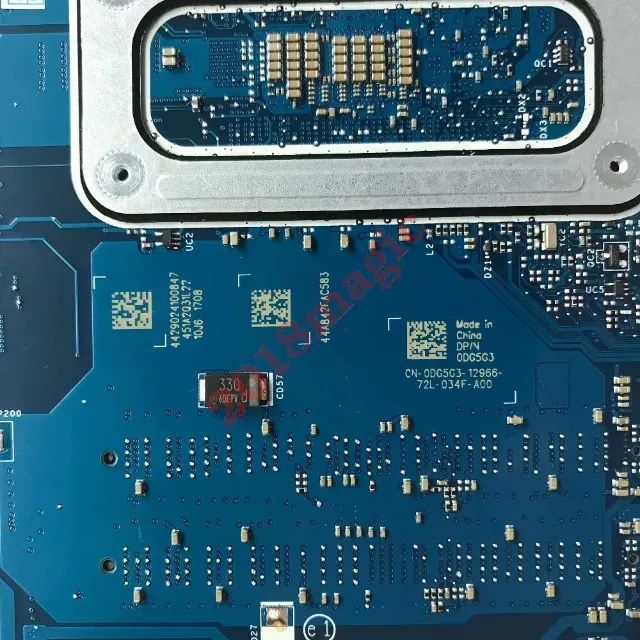Placa Dell inspiron Bal21 LA-D802P  15 5567 CN-081YW5 081yw5 SR2ZU I5-7200U ddr4  - Foto 5