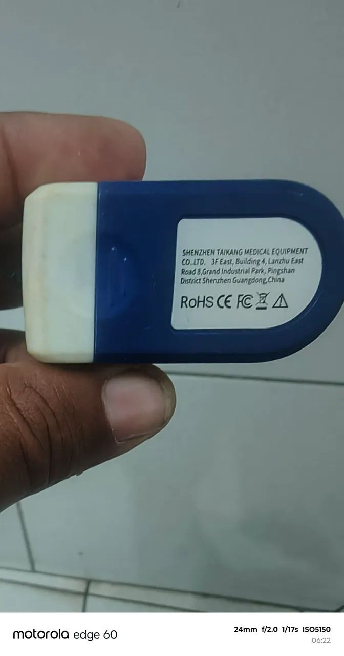 Oxímetro e aferidor de pressão  - Foto 5
