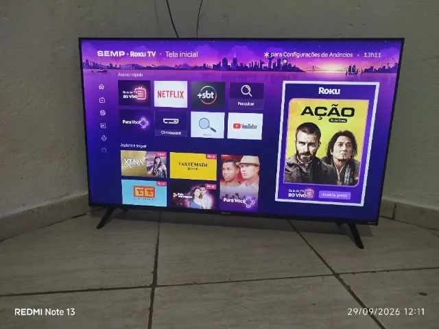 Tv smart 43 polegadas semp