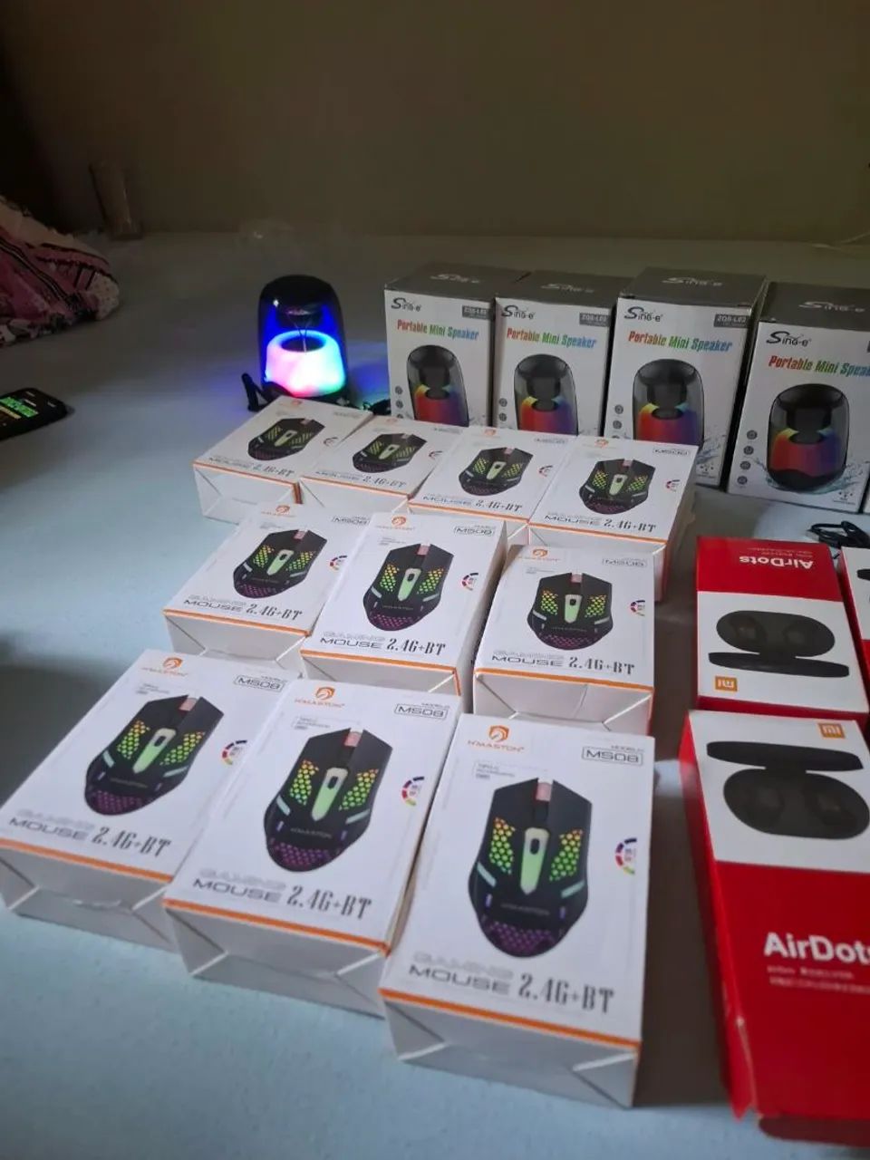 Vendo kit som mini speak+ mouse+Airdots - Foto 4