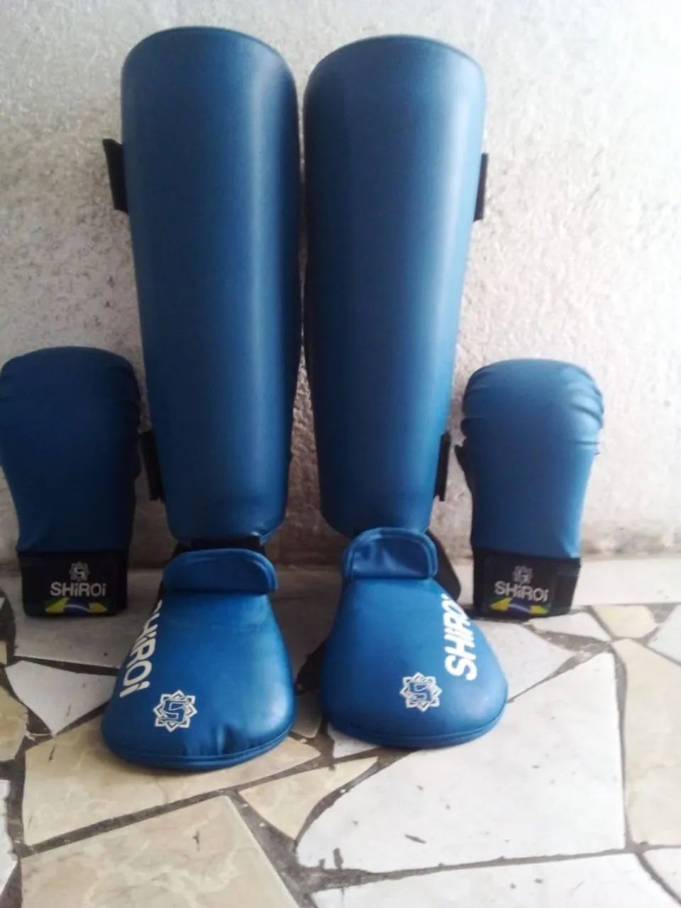 Caneleira e luva de de karatê profissional bushido - Foto 6