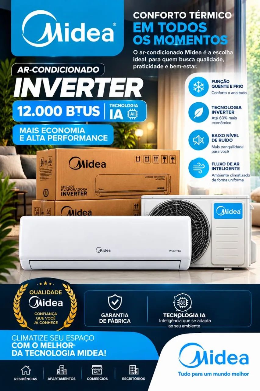 Ar condicionado Midea - Foto 2