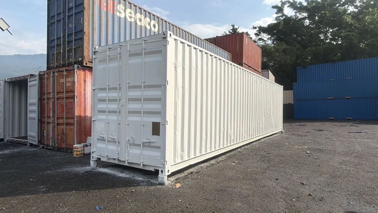 Container 40 pés HC Reformado e Pintado 