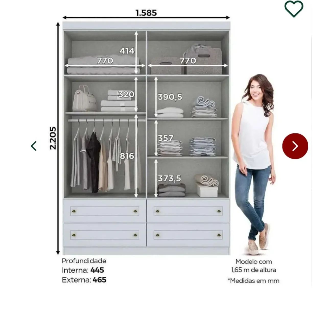 Guarda Roupas  - Foto 2