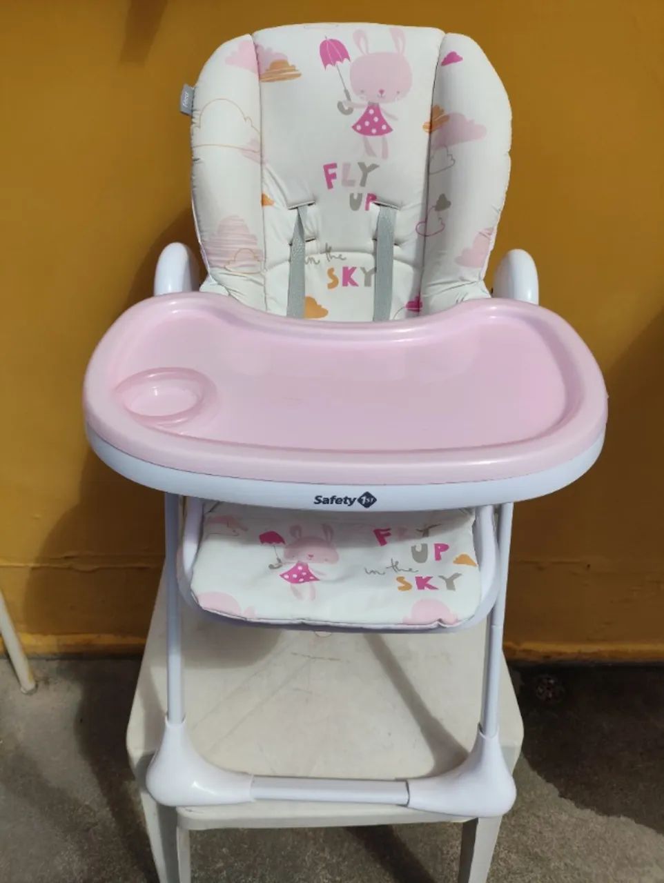 Cadeira Refeição - 1ST Menina Rosa - Foto 2