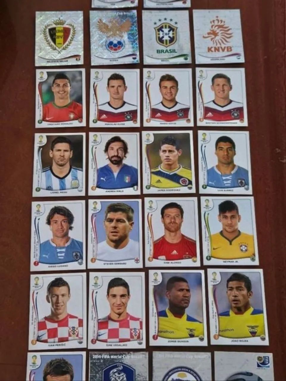 Figurinhas Copa 2014 Panini lote