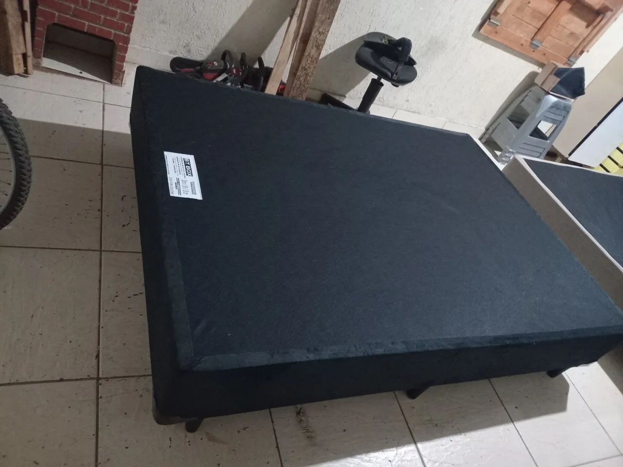 Cama box casal padrão base nova 138x188  - Foto 3