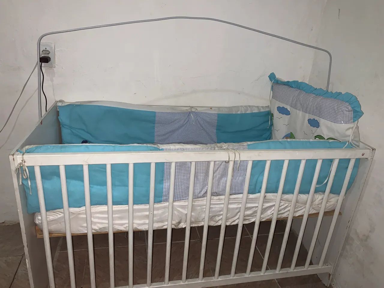 Berço com colchão , aceito oferta  - Foto 2