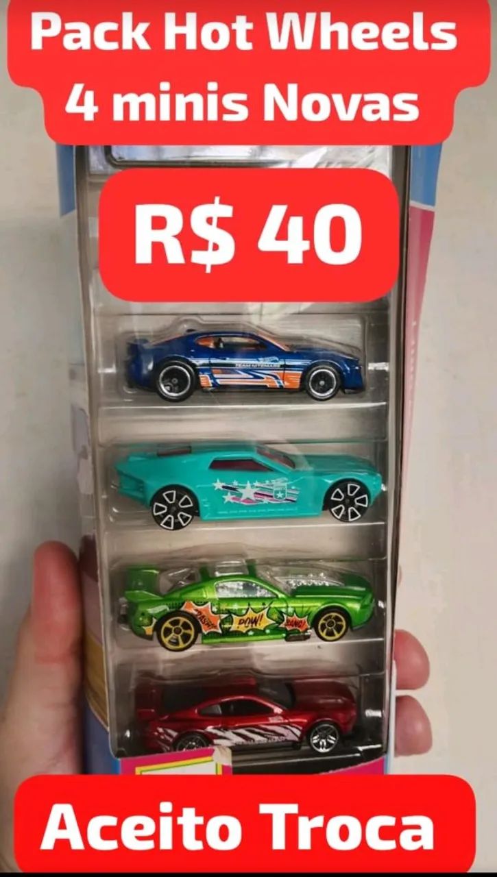 Hot Wheels Carrinhos Lacrados ( VENDO OU TROCO ) - Foto 4