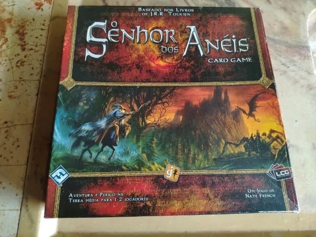 O Senhor dos Anéis CardGame - Jogo Completo da Galápagos