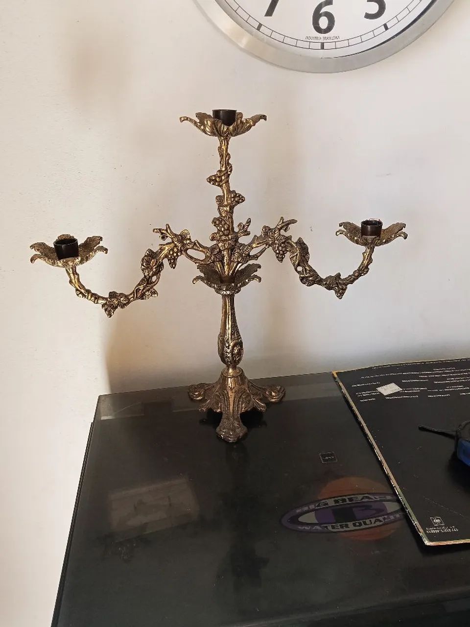 Castiçal em metal : - Foto 5