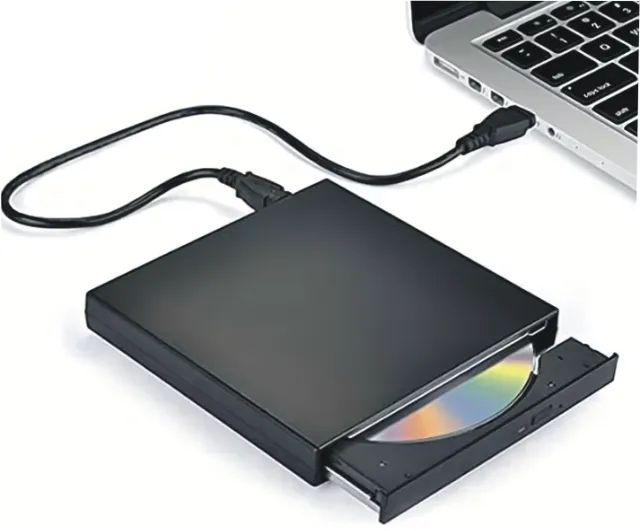 Leitor de CD/DVD Externo USB 3.0 (novo) 
