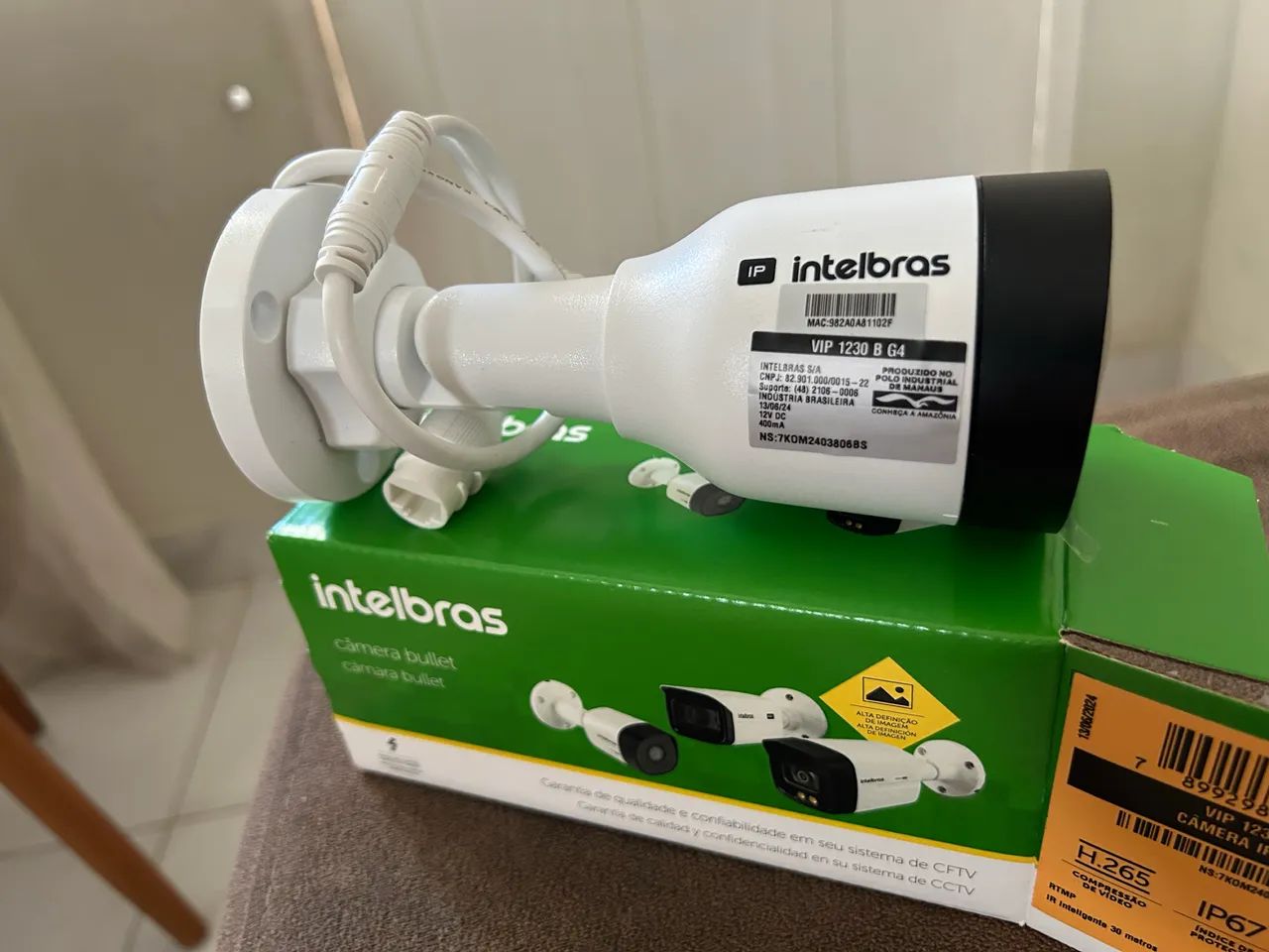 Câmera Intelbras bullet IP 1230 B G4  - Foto 5