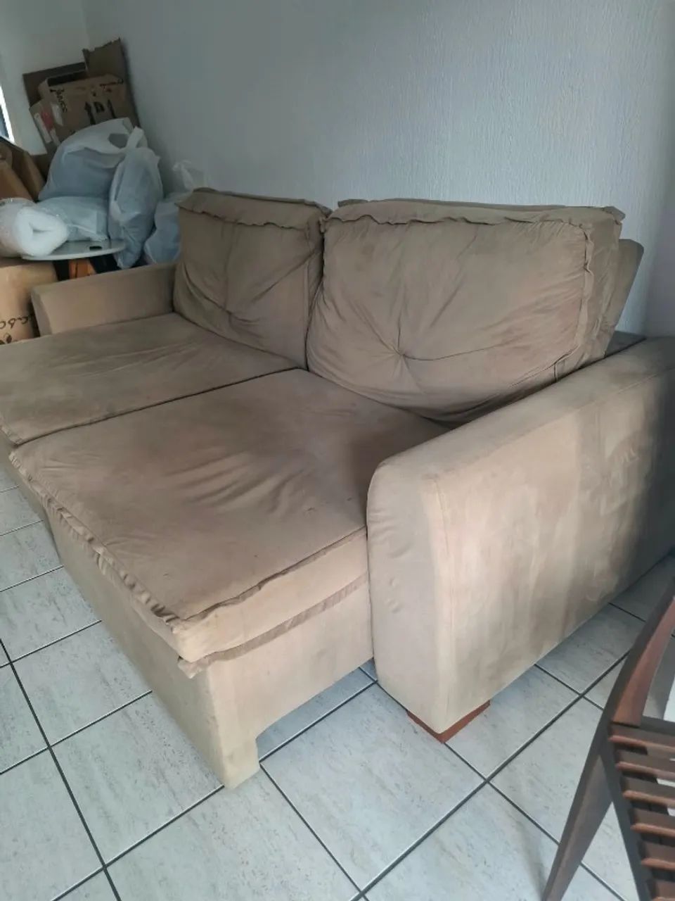 SOFA RETRATIL RECLINAVEL DE 4 LUGARES - Foto 3
