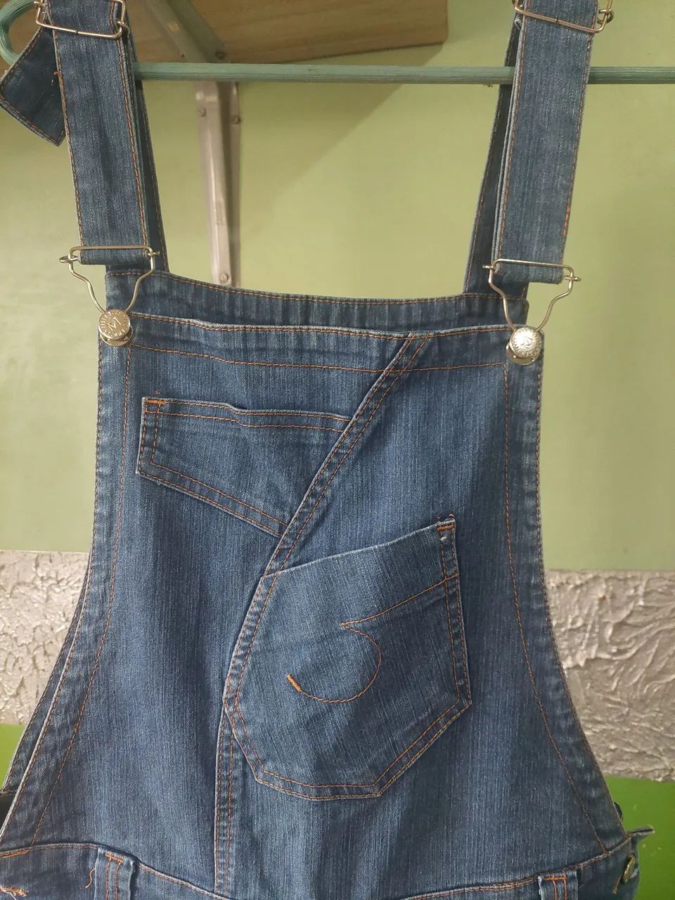 Macacão Fem adulto curto Tam.42/M Seminovo <br>Kit de tênis  Femenino N.37 - Seminovos - Foto 3