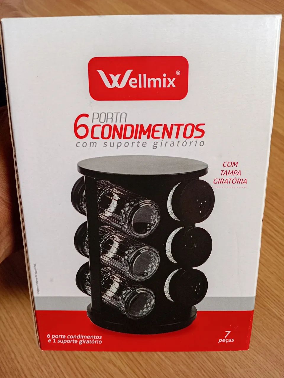 Porta tempero giratório  - Foto 4