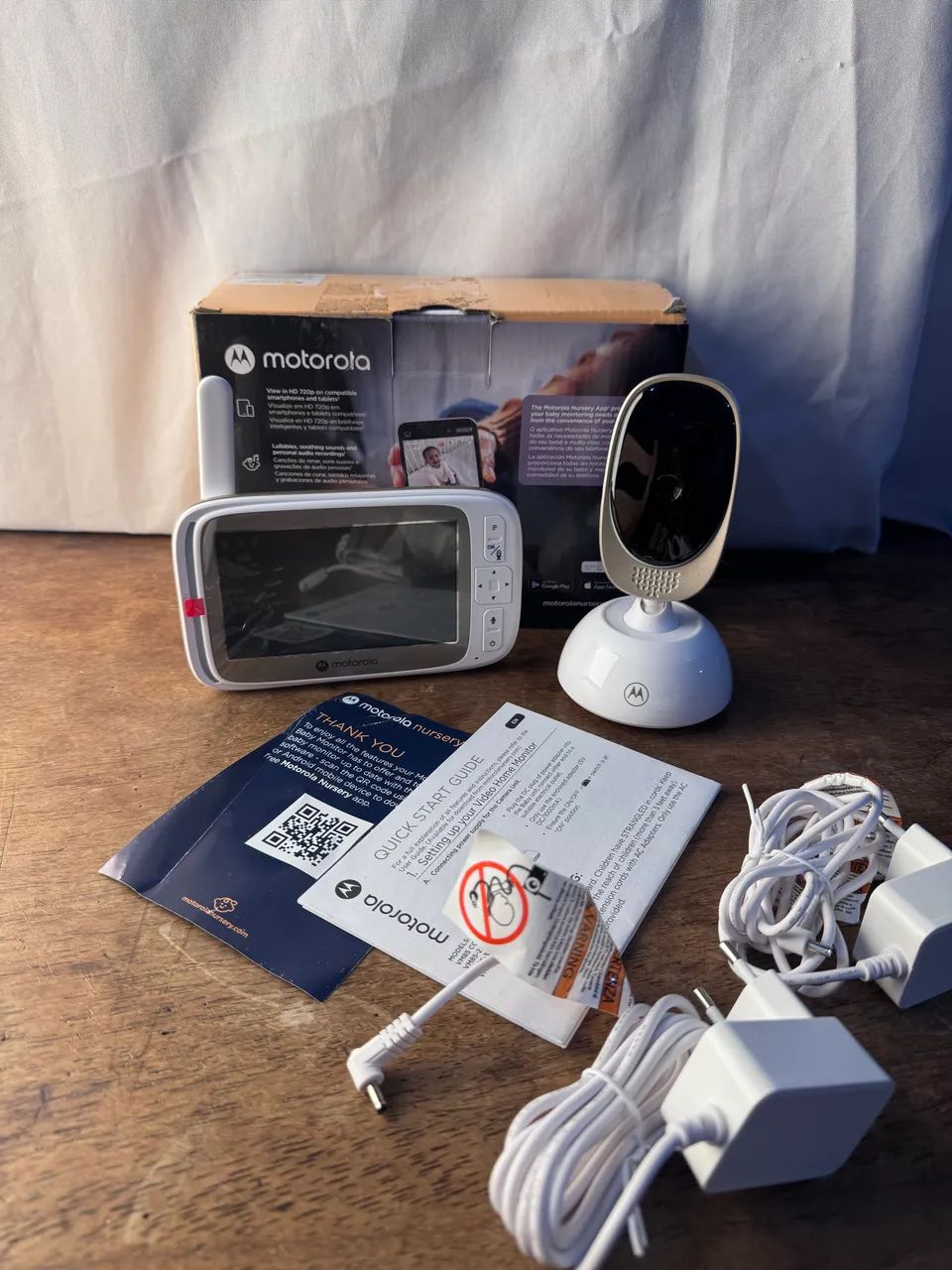 Baba eletrônica com câmera Motorola  - Foto 5