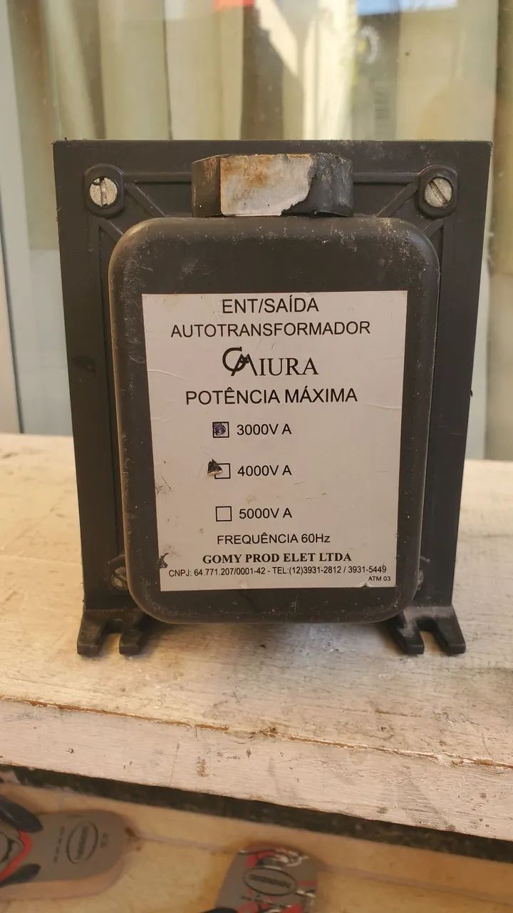 Transformador de 220v para 100v ou 100v para 220v