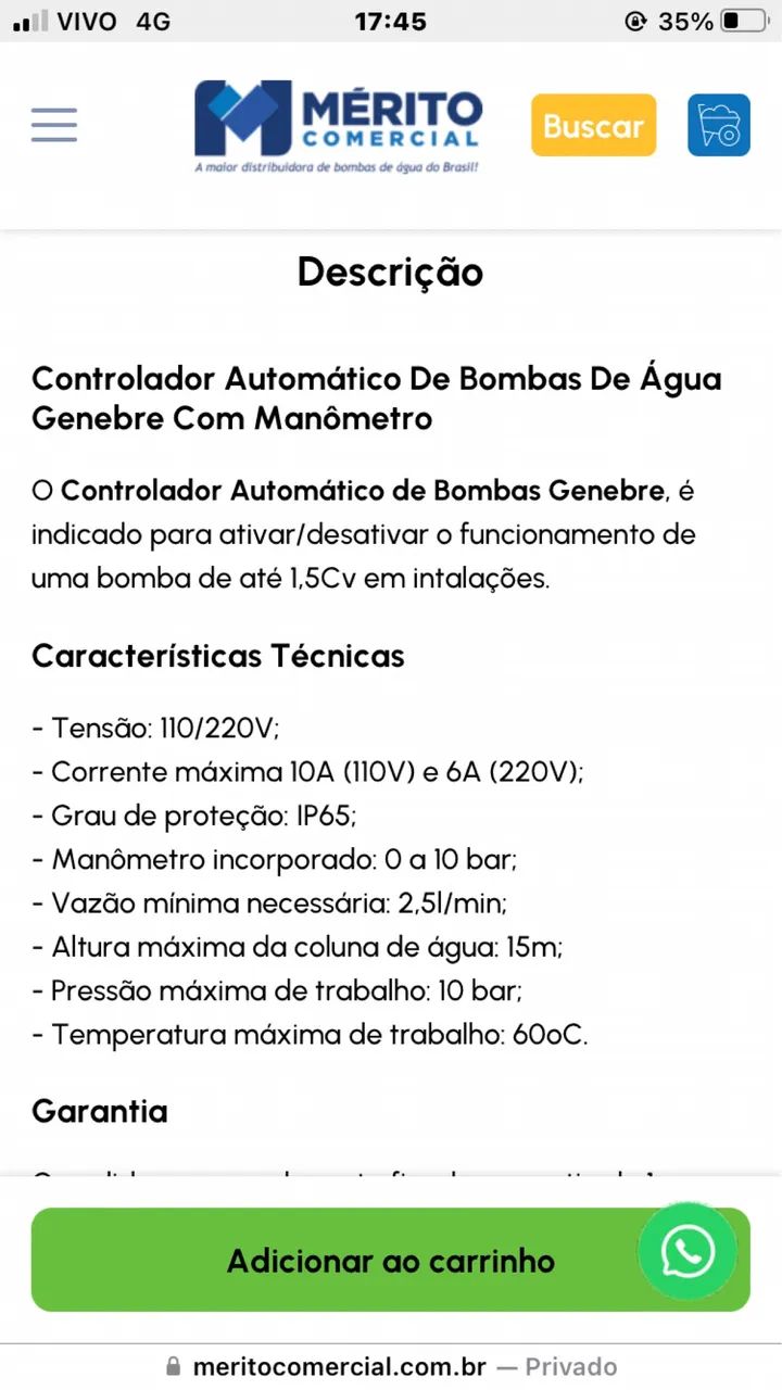 Controlador de Pressão - Foto 3