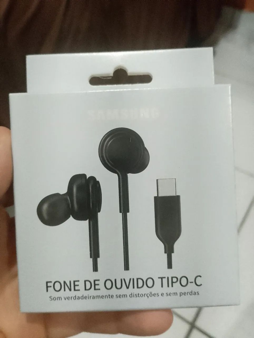 Fone de ouvido original Samsung tipo C - Foto 3