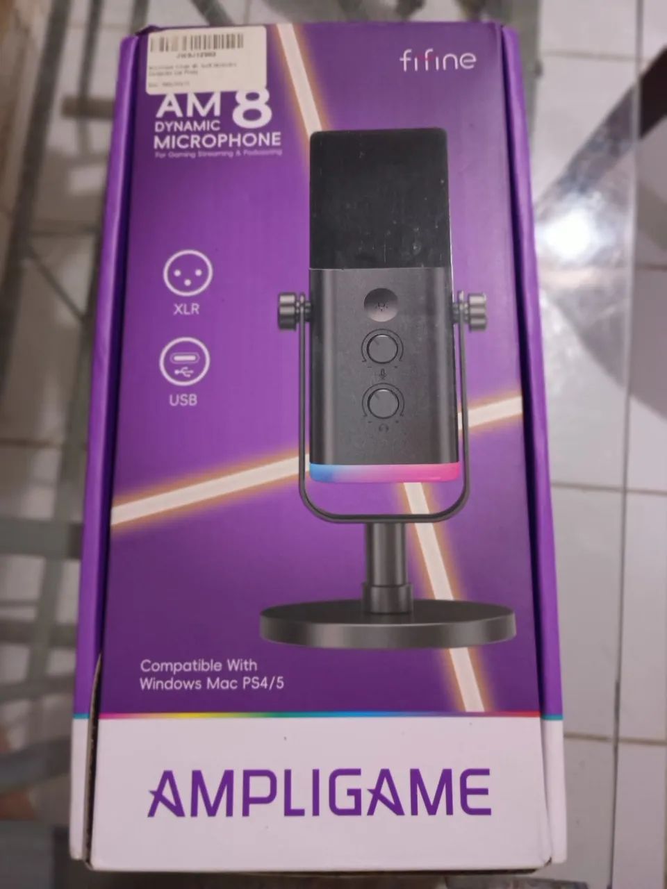 Microfone Fifine AM8 Dinâmico