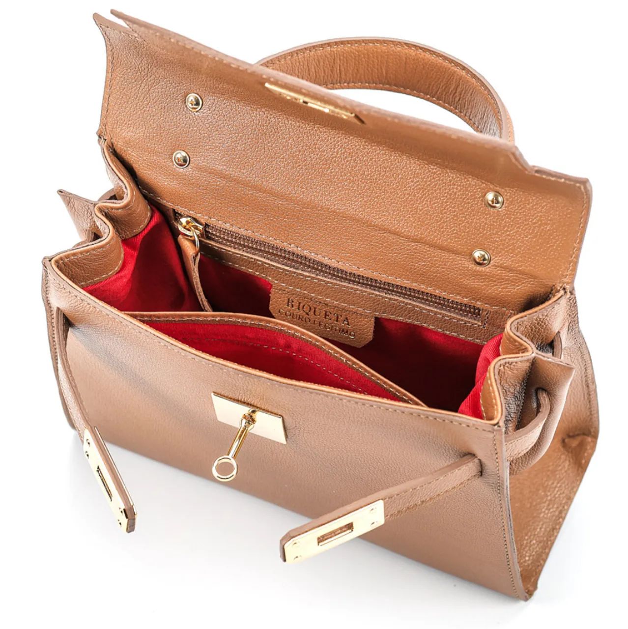 Bolsa couro legitimo - Foto 3