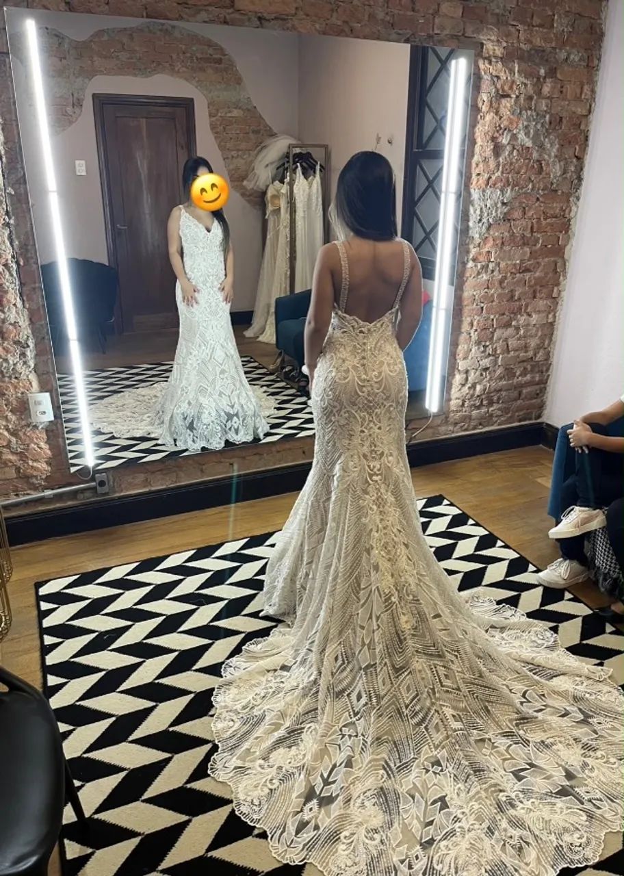 Vestido de noiva Sereia