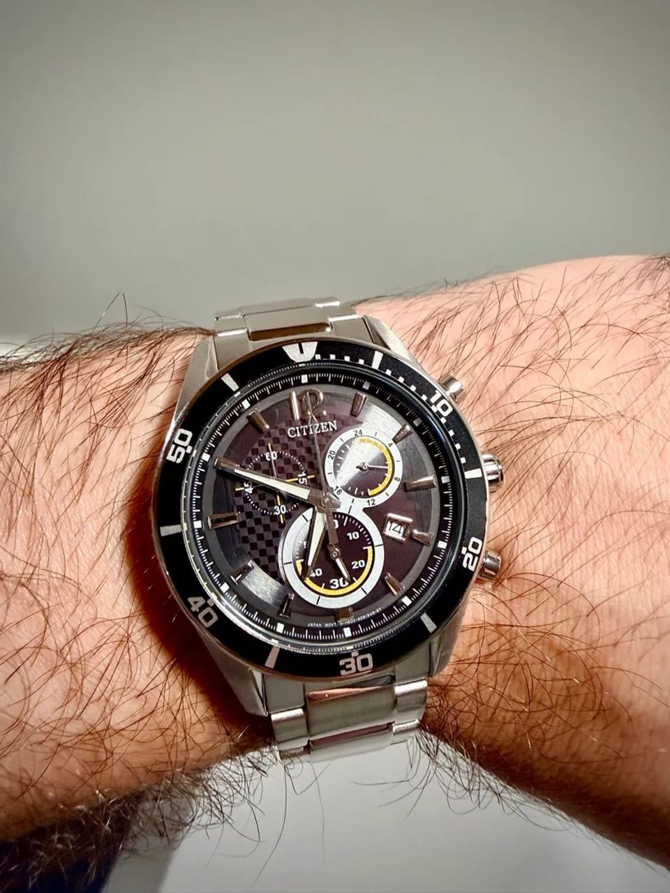 Relógio Relógio Citizen Eco-Drive Cronógrafo Original - Novo - Foto 4